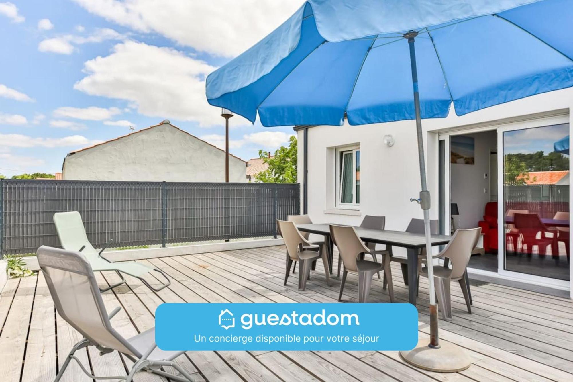 Le Gois - Terrasse - Parking Villa Beauvoir-sur-Mer Eksteriør bilde